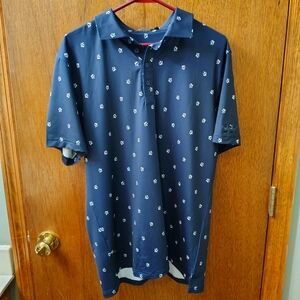 G/FORE Blue Logo Polo Shirt. Nwot